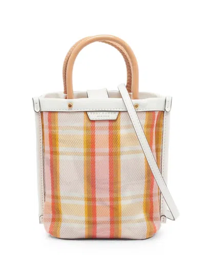 Pre-owned Tory Burch Perry Tote Bag In White