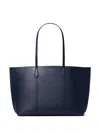 Tory Burch Mini Perry Tote In Blue
