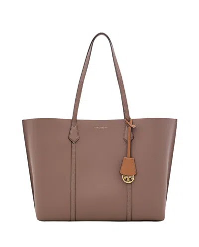 Tory Burch Perry Triple-compartment Tote Bag In Brown