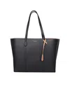 Tory Burch Perry Triple Compartment Tote Bag In Black