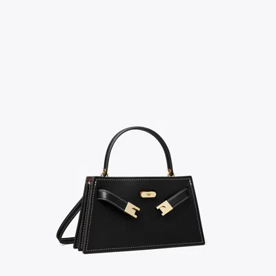 Tory Burch Petite Lee Radziwill Bag In Black