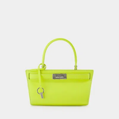 Tory Burch Petite Lee Radziwill Cat Eye Bag -  - Yellow - Leather