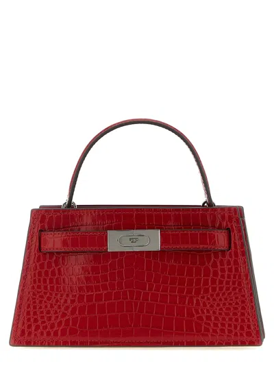 Tory Burch Petite Lee Radziwill Hand Bags Red