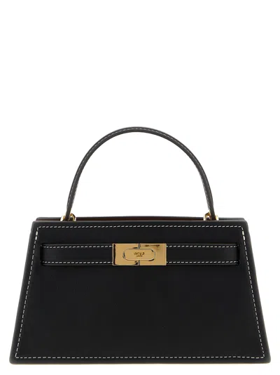 Tory Burch Petite Lee Radziwill Handbag In Black