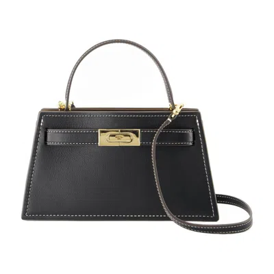 Tory Burch Petite Lee Radziwill Purse In Black