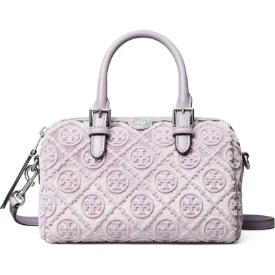 Tory Burch T Monogram Fil Coupe Tote Bag In Lilac