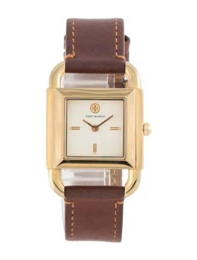 Pre-owned Tory Burch Phipps Watch In Multicolor