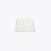Tory Burch Pickstitch Pleated Skirt In Snow White