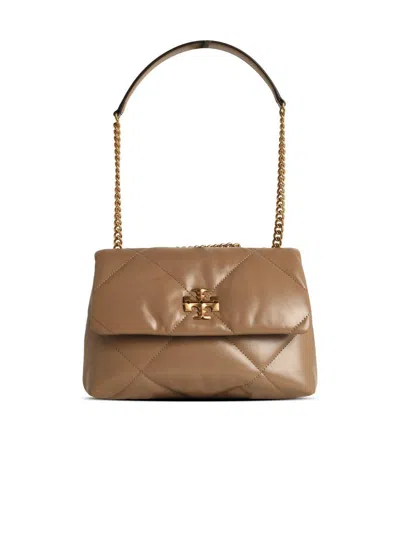Tory Burch 'kira' Beige Leather Crossbody Bag