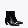 Tory Burch Pierced Ankle Boot In Multi