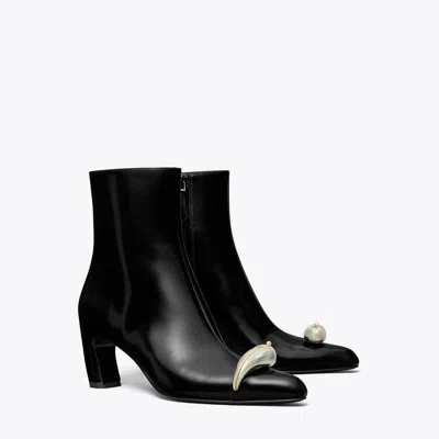 Tory Burch Pierced Ankle Boot In Multi
