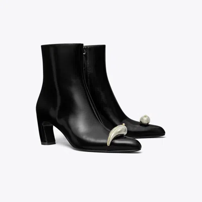 Tory Burch Pierced Ankle Boot In Multi