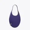Tory Burch Pierced Handbag In Ballpoint Blue