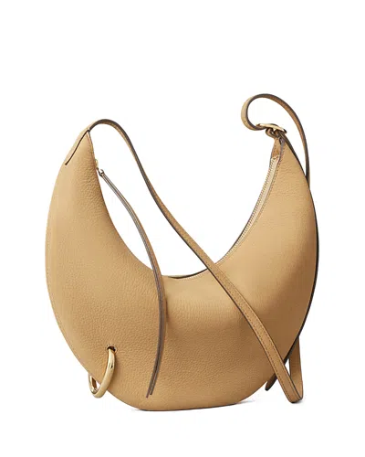 TORY BURCH PIERCED LEATHER CROSSBODY