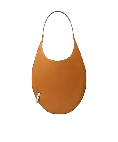 Tory Burch Pierced Leather Shoulder Bag