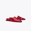 Tory Burch Pierced Mule In Red