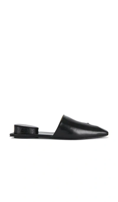 Tory Burch Pierced Mule In Black