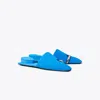 Tory Burch Pierced Mule In Blue
