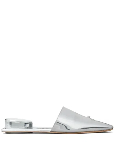 TORY BURCH PIERCED MULES