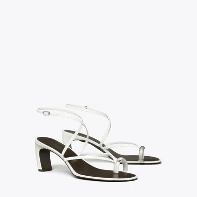 Tory Burch Pierced Multi-strap Heeled Sandal