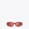Tory Burch Pierced Oval Sunglasses