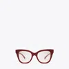 Tory Burch Pierced Oversized Cat-eye Eyeglasses