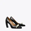 Tory Burch 90mm Pierced Xl Pumps In Perfect Black