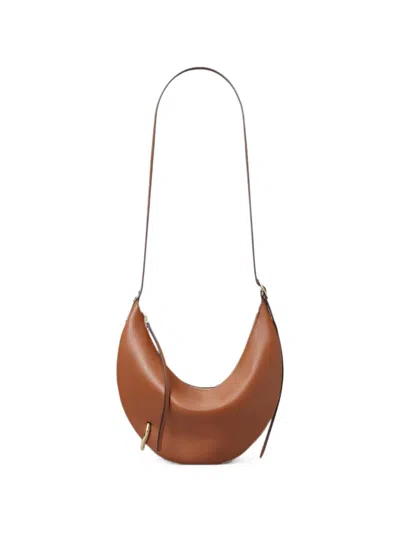 Tory Burch Pierced Shoulder Bag In Red