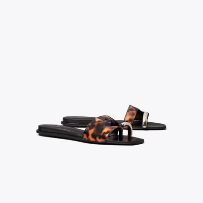 Tory Burch Pierced Slide In Black