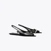 Tory Burch Pierced Slingback In Black