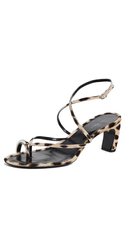 Tory Burch Pierced Strappy Heel Sandal 65mm In Multi