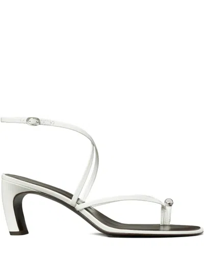 Tory Burch Pierced Strappy Heeled Sandals