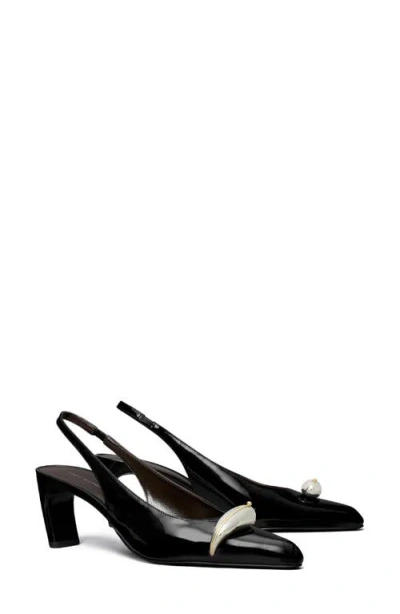 Tory Burch Pierced Xl Slingback Pump In Multi
