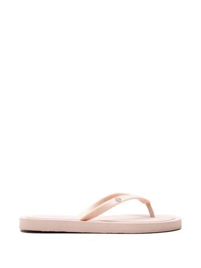 Tory Burch Pink Flip-flops In Neutral