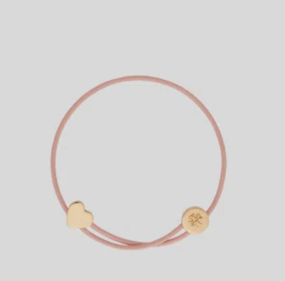Tory Burch Pink Golden Slider Bracelet