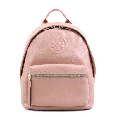 Pre-owned Tory Burch Pink Leather Backpack ()