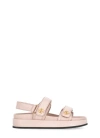 TORY BURCH PINK LEATHER SANDALS