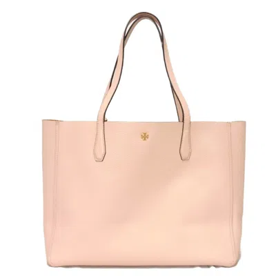 Pre-owned Tory Burch Pink Leather Tote Bag ()