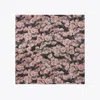 Tory Burch Pixel Flower Silk Square Scarf In Pixel Flower Silk Square Blush