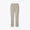 Tory Burch Plaid Golf Pant In Multi