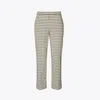 Tory Burch Plaid Golf Pant In Multi