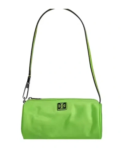 Tory Burch Plain Colour Handbags In Green