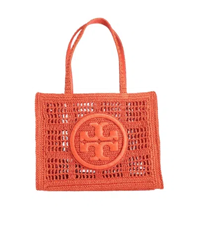 Tory Burch Plain Colour Handbags In Red