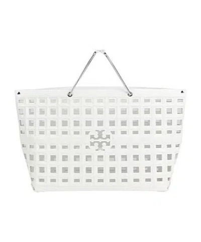 Tory Burch Plain Colour Handbags In White
