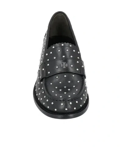 Tory Burch Plain Colour Loafers In Black