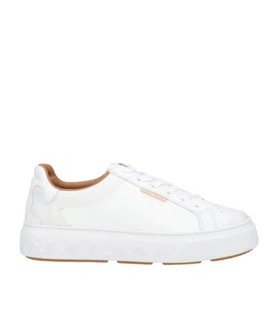 Tory Burch Plain Colour Sneakers In Animal Print