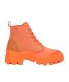 Tory Burch Platform Boots In Orange