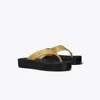 Tory Burch Platform Flip-flop In Multi