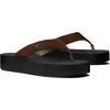 Tory Burch Platform Flip Flop In Brown