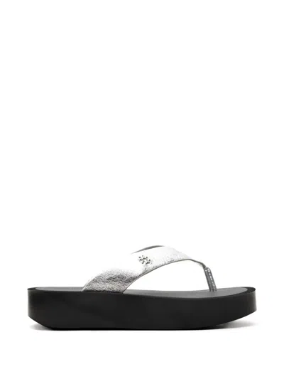Tory Burch Platform Sandals In 실버 톤